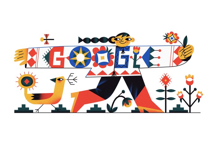 день вышиванки украина google doodle